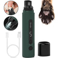 Electric Pet Nail Grinder – Quiet Rechargeable Claw Trimmer