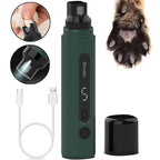 Electric Pet Nail Grinder – Quiet Rechargeable Claw Trimmer