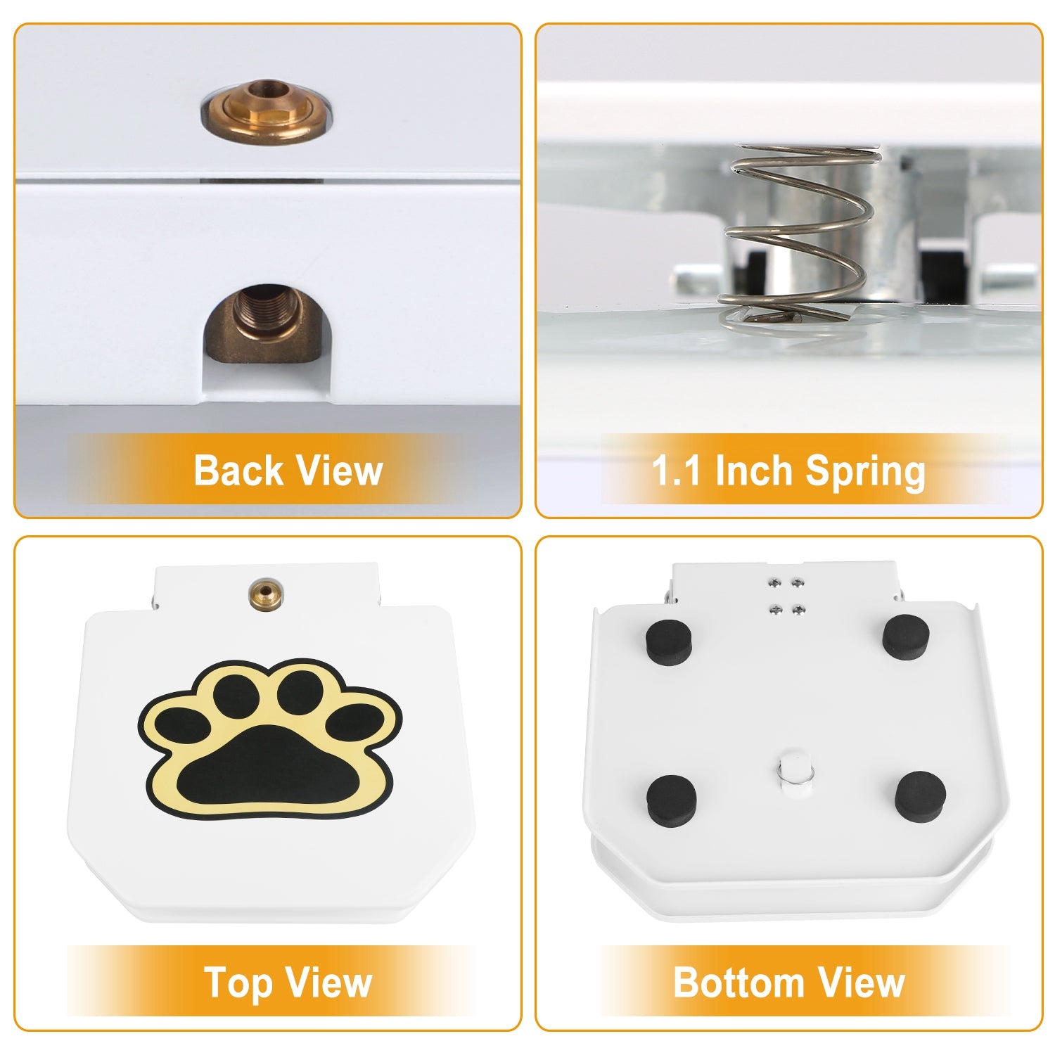Smart Pet Water Fountain – Wireless Stainless Steel Water Dispenser