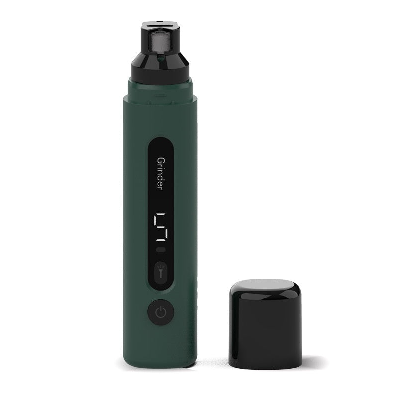 Electric Pet Nail Grinder – Quiet Rechargeable Claw Trimmer