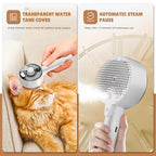 Cat Steam Grooming Brush – Defur & Massage Spray Comb