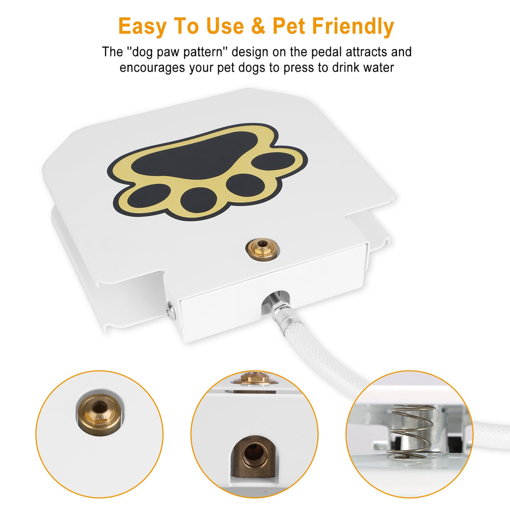 Smart Pet Water Fountain – Wireless Stainless Steel Water Dispenser