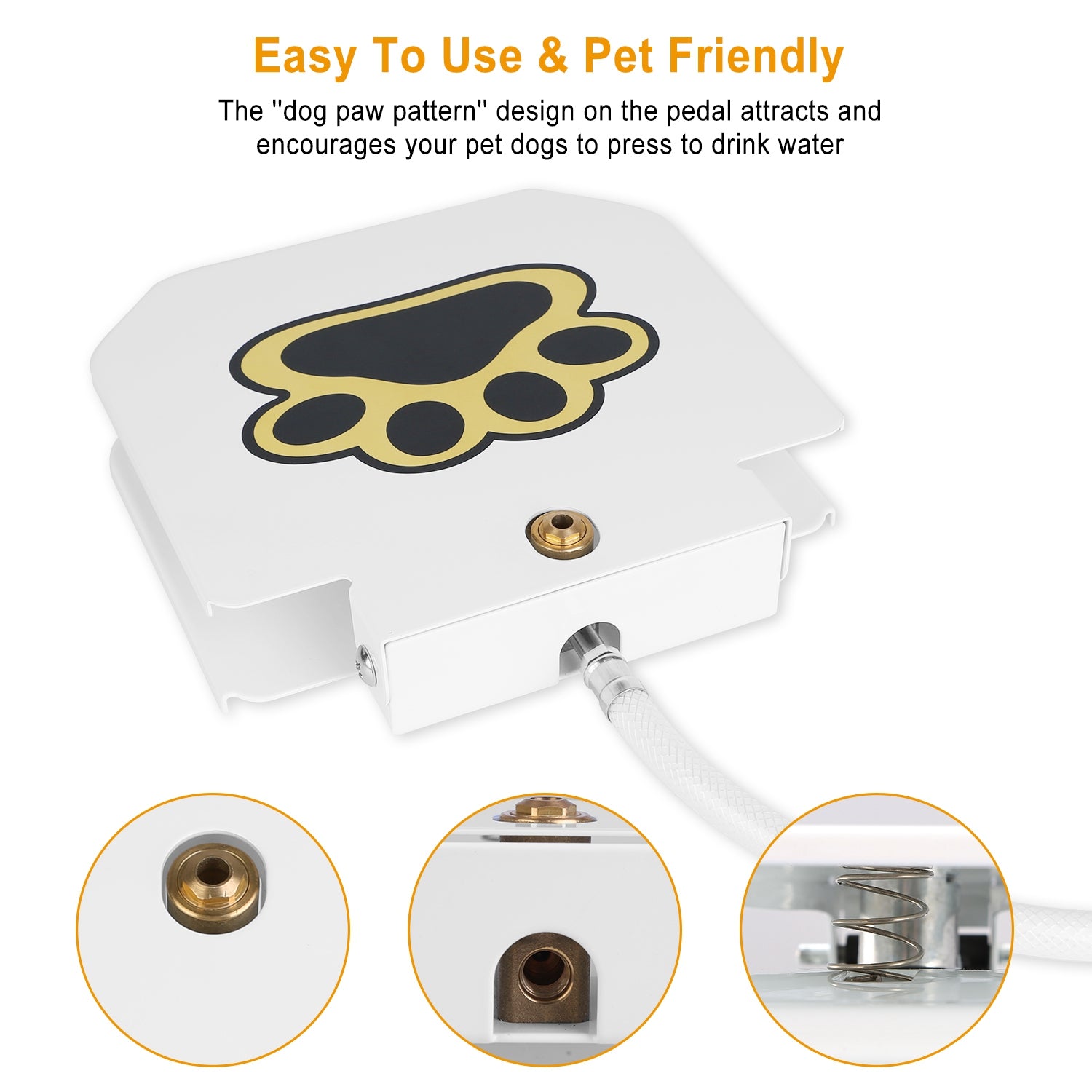 Smart Pet Water Fountain – Wireless Stainless Steel Water Dispenser