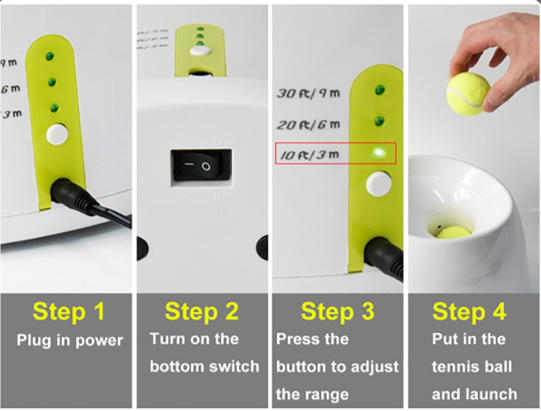 Interactives Automatic Ball Launcher
